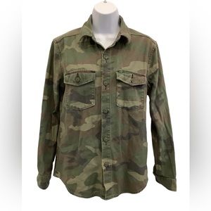 TNA by Aritzia Army shirt